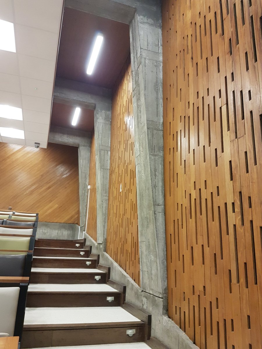 mafrado's tweet image. #elearninged really liking the cement in the Hudson Beare lecture theatre