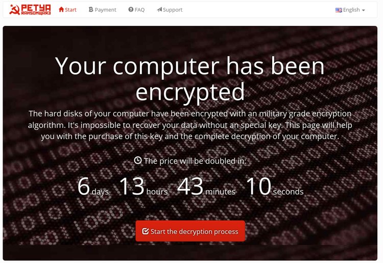 VoIPTelCom's tweet image. Nasty new #ransomware #petya having #global effect. #eternalblue possible cause buff.ly/2tmHkSk