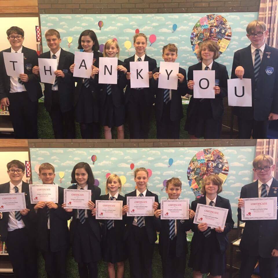 <a href="/FaringdonCC/">FCC</a> Burnet News Club were honoured to win the school award at Buckingham Palace last night. Thank you <a href="/Econ_Foundation/">Economist Foundation</a>