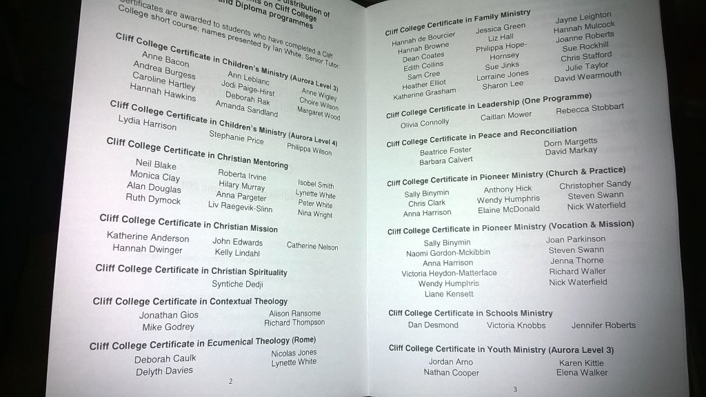 GDGCliff's tweet photo. Ready for #cliffgrad, great to see so many graduating esp. the @CliffCollege Certificate in Leadership @ONEProgramme https://t.co/teBv3SaVsY