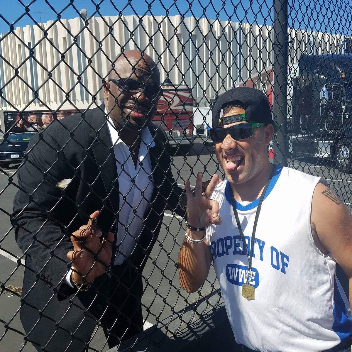 mariozee619's tweet image. @TestifyDVon #WWESanDiego #SDLive thanks brother "OH MY BROTHER TESTIFY" #GETTHETABLE