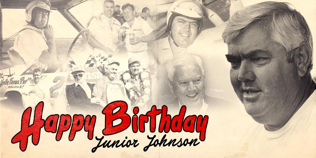 86 years ago today, a legend was born. 

Remessage to Junior Johnson a happy birthday! 
