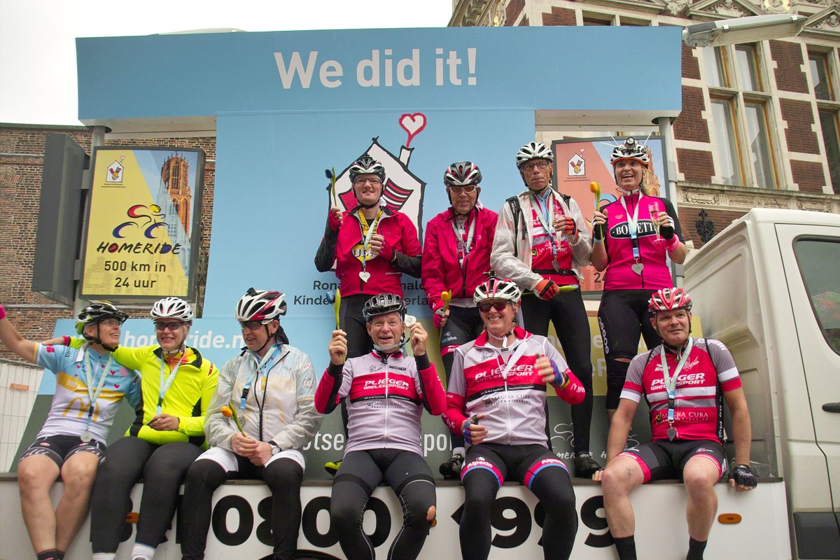 #huphomeride <a href="/HomeRide/">Ride Or Stay Home</a> uiteindelijk toch goed gekomen ! Zie onze Facebookpagina voor de details. Een geweldig en enerverend weekend !
