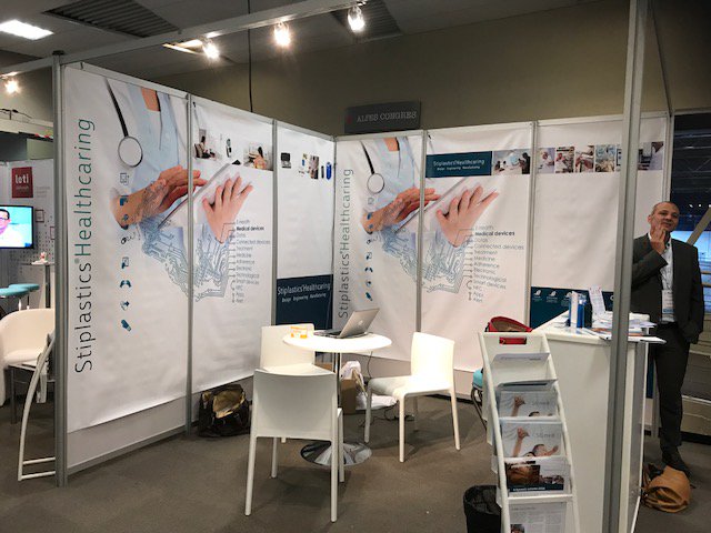 Stiplastics au @MedFIT_event, salon dédié aux partenariats d’innovation dans le domaine des technologies médicales #MedFIT2017