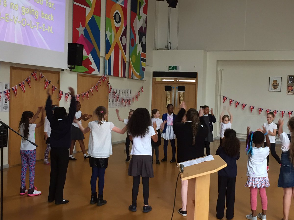 Wonderful performances from <a href="/OrchardSB/">Orchard School Bristol</a>'s Craig singing Blue Moon and <a href="/FiltonAve/">Filton Ave Primary</a> dancing to Matilda's Revolting Children #GreatGetTogether