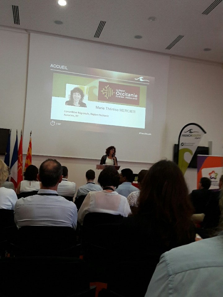 Marie -Thérèse Mercier "Le numerique est un axe de developppement strategique de notre territoire" #AG <a href="/FrenchSouthD/">FrenchSouth.digital🌐</a>