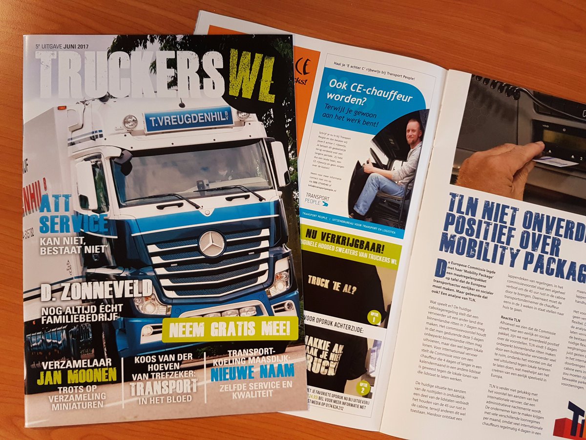 TPPmaasdijk's tweet photo. In de nieuwe Truckers WL onze advertentie over het #scholingstraject dat wij #chauffeurs bieden. Lees hier meer ➳ https://t.co/QahViXyFCU. https://t.co/RmVjpBhDIQ