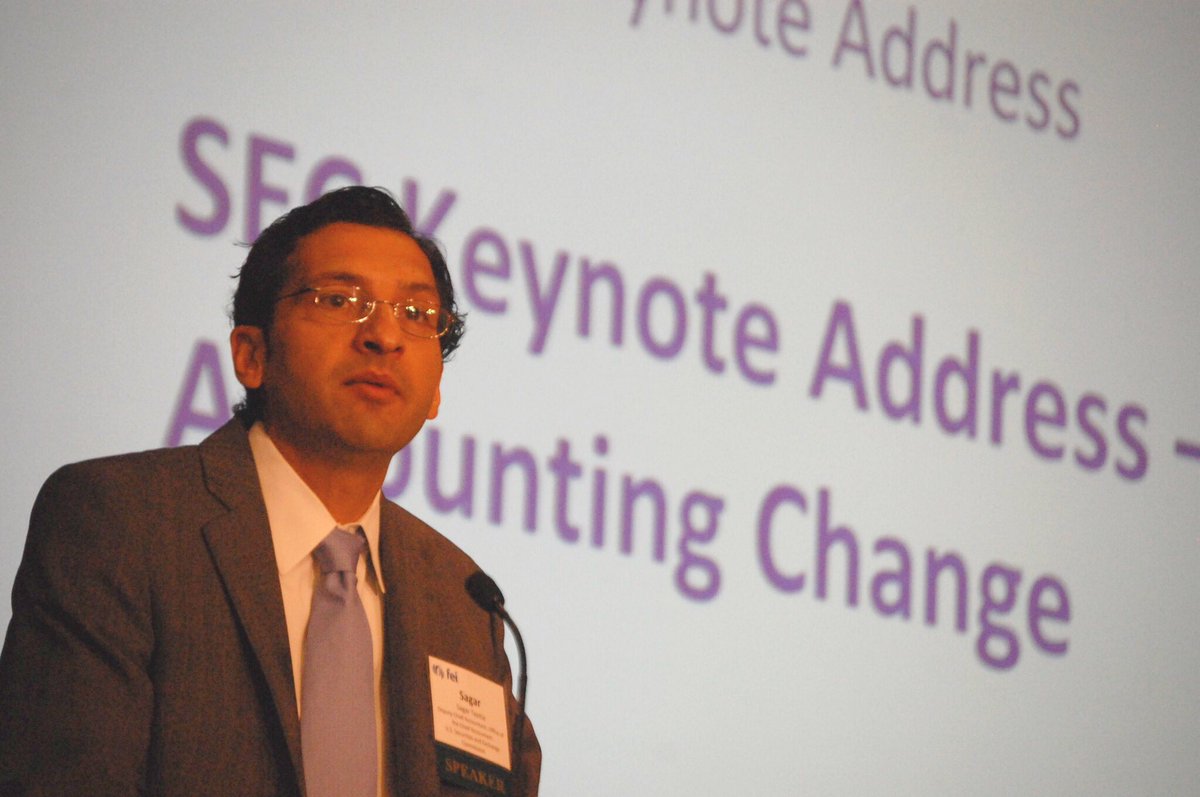 FEInews's tweet photo. #SAB74 #revrec disclosures: "It's ultimately to everyone's benefit that investors are not blindsided." - #SEC's Sagar Teotia #FEIACCT2017 https://t.co/qANlTmGiys