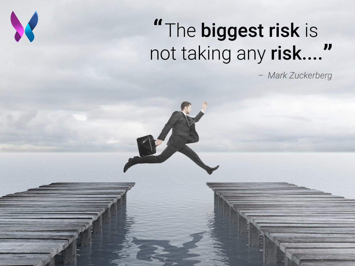 MetamorphIndia's tweet image. The biggest risk is not taking any risk
#Risk  #Entrepreneurship #startup