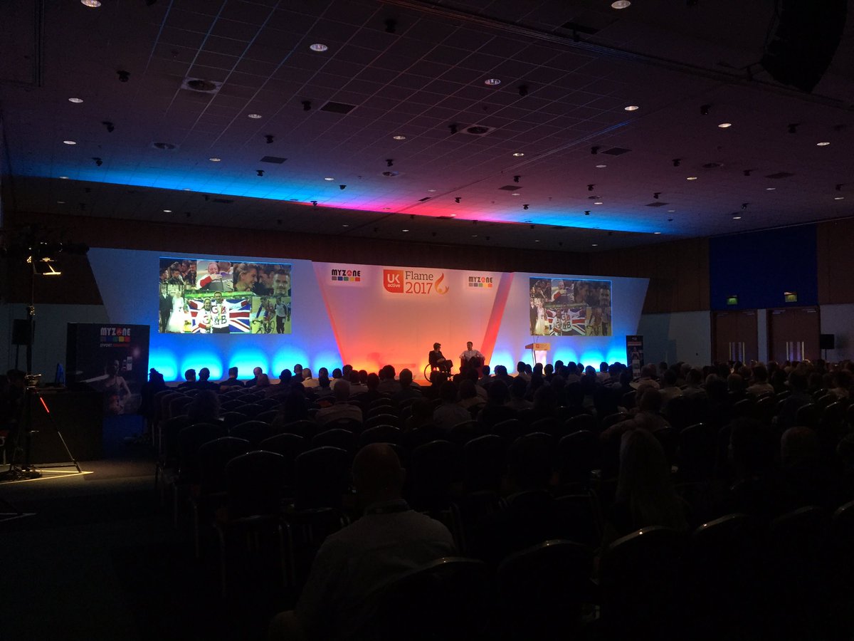 @JasonKenny107 great interview / Q&A with  @Tanni_GT @_ukactive Keynote at #FLAME  #TelfordInternationalCentre 😃👍🥇🚴⚡️🇬🇧