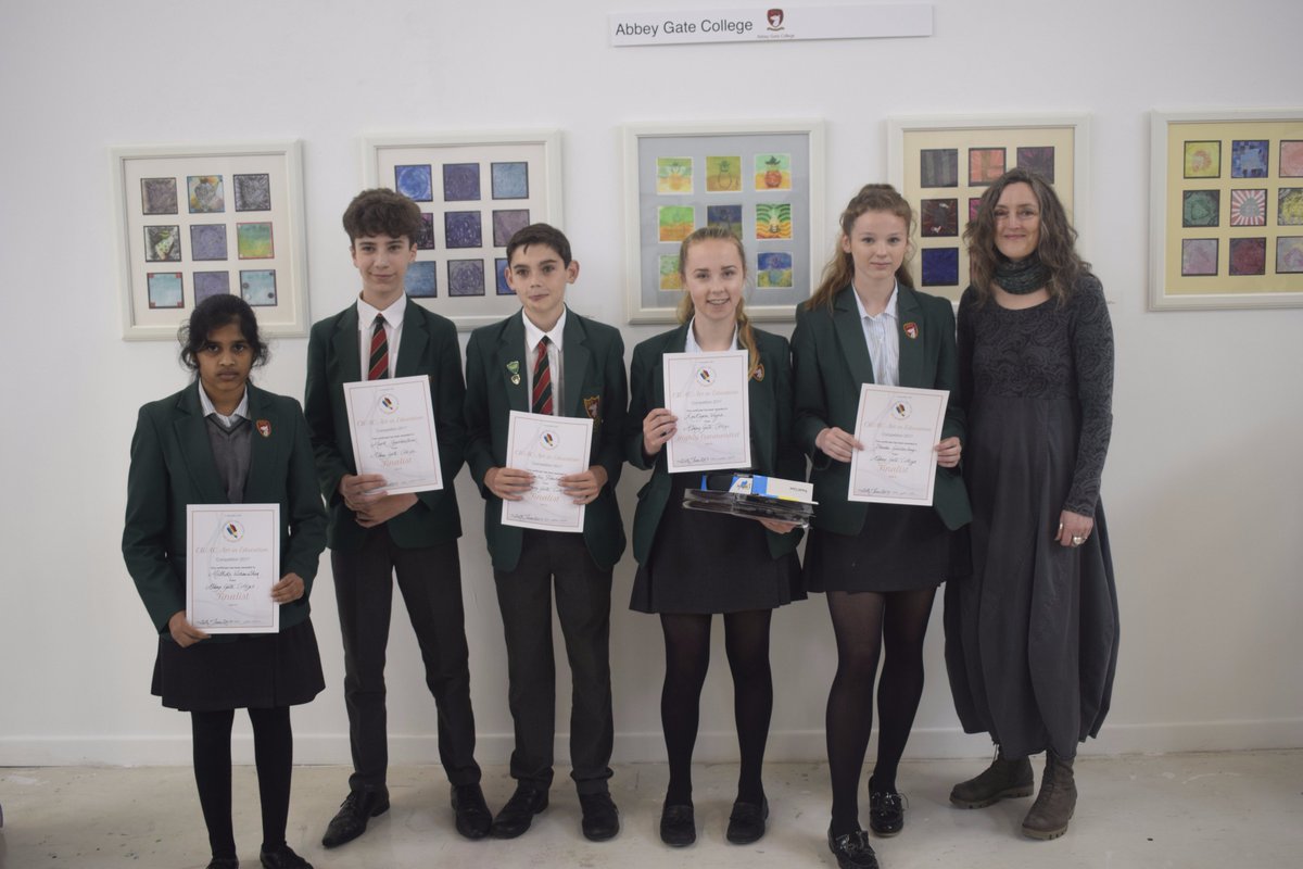 CWAC_Art's tweet photo. Congratulations to all @CWAC_Art finalists from @AbbeyGateColl &amp; well done Kaitlynn Wynn for winning the Highly Commended Award for Yr.9 👏 https://t.co/DQMJuJlKgp