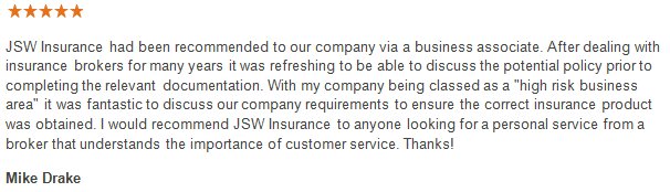 jswinsurance's tweet photo. Another great client experience with us! Thank you for the fantastic review! Get in touch to discuss any of your insurance requirements! https://t.co/1G2B5HEODF