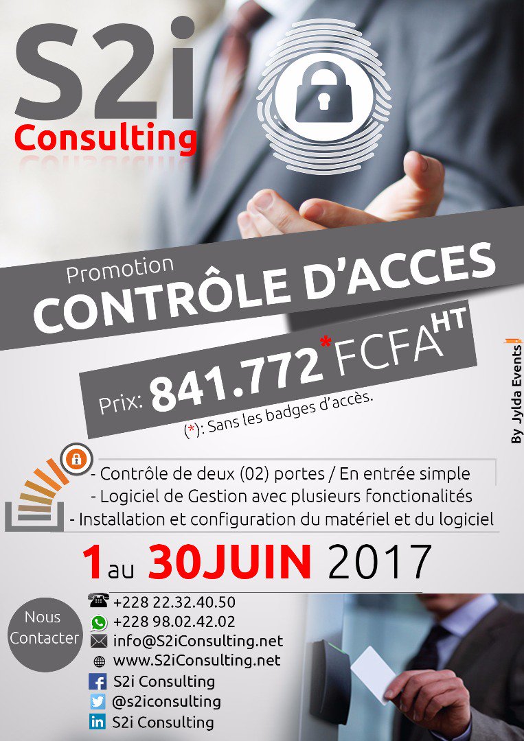 s2iconsultingTG's tweet image. Saisis l'opportunité de te faire installer des #porte à #système d'#acces #sécurisé  
📱+22898024202
☎+22822324050
🌐s2iconsulting.net