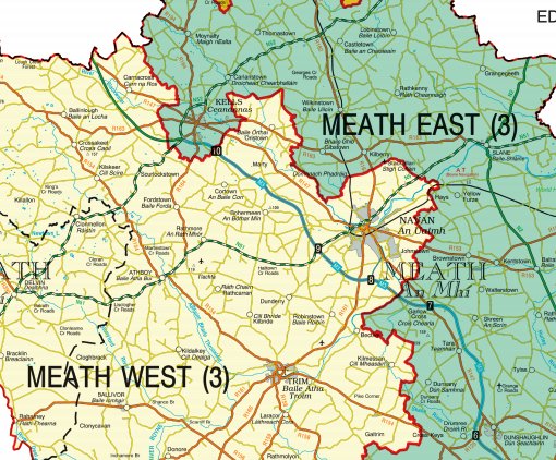 McStrolly's tweet photo. Situation of Kells/Navan indicates that #ConstituencyCommission doesn't know or doesn't care about making workable constituencies. https://t.co/mjr5Ubyzn0