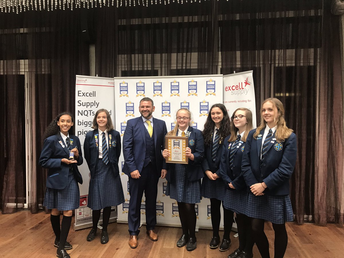 CheshireSchools's tweet photo. Winner of the @ExcellSupply Secondary School of the year is... @SandbachHigh #cheshireschoolawards https://t.co/X4F4P1jz6o