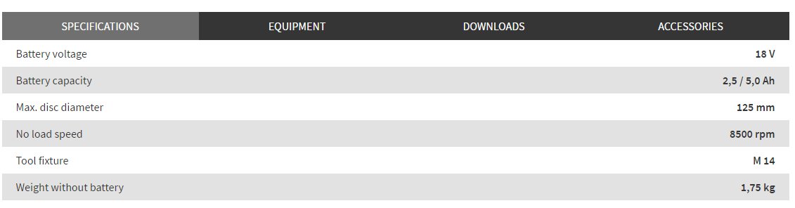 The new FLEX L 125 18.0-EC special promotion £324 + VAT #apexgrangeltd #flex #cordlessgrinder