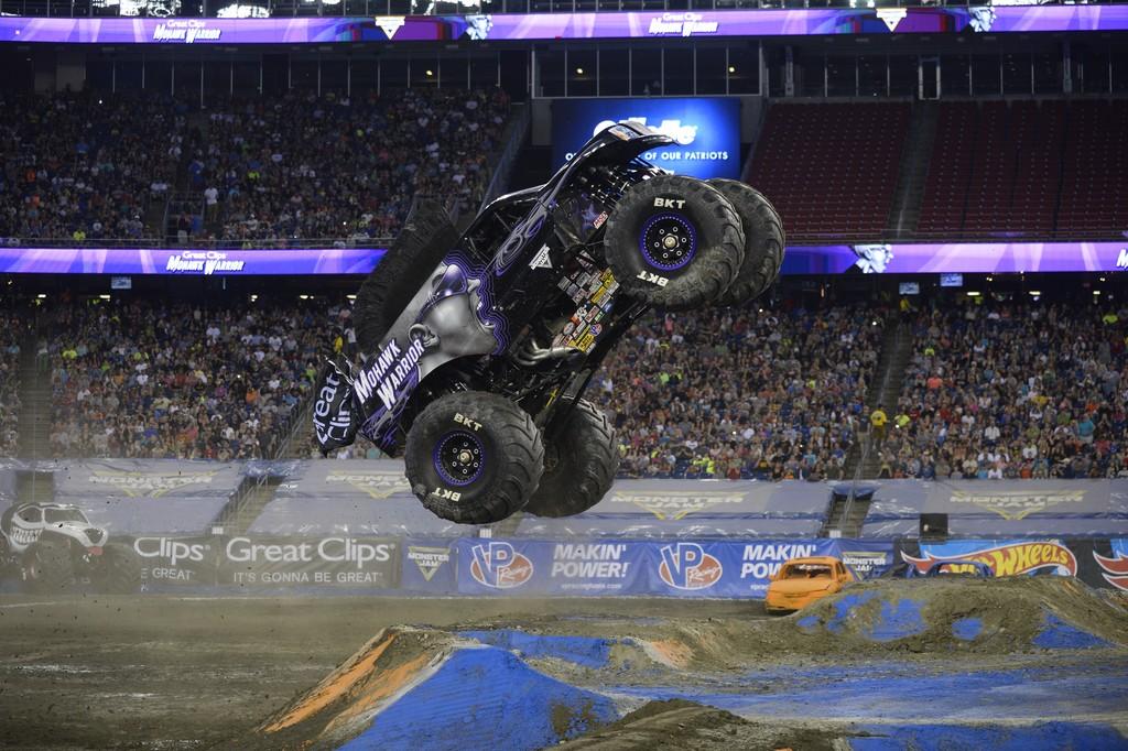 MonsterJam's tweet image. It's going to be a great day! - @GreatClips #MohawkWarrior