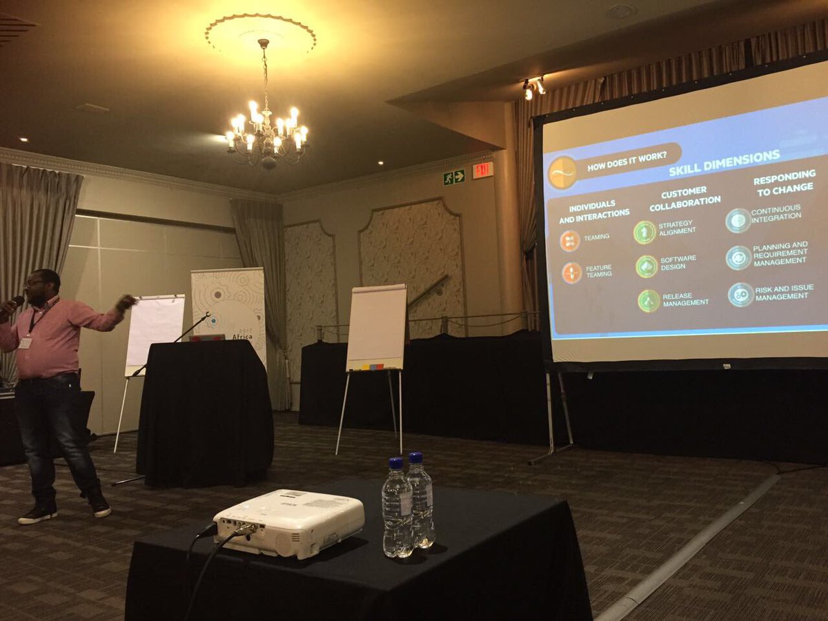 BrianLekebrian's tweet photo. Presenting at a really amazingly organized conference #AfricaDevOpsDay https://t.co/Bg0EAZFVXJ