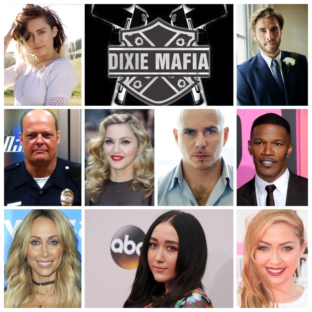 @WomenNMedia #Emmys @DixieMafiaTV @MileyCyrus @LiamHemsworth @tishcyrus @BrandiCyrus @noahcyrus @Madonna @pitbull @iamjamiefoxx #wimcrewlist