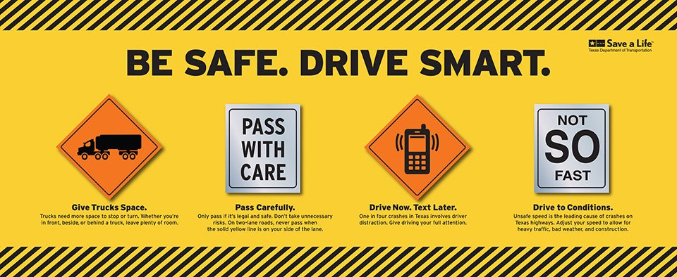 a good message from our friends at the <a href="/TxDOT/">TxDOT</a>