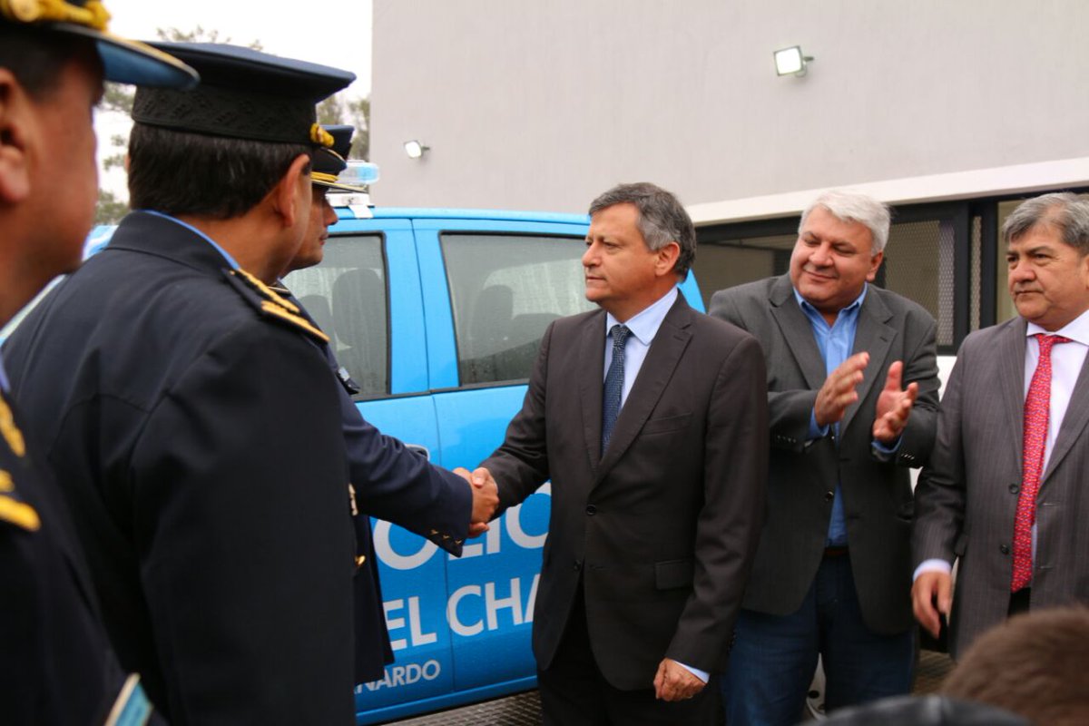 domingopeppo's tweet photo. Estamos en #SanBernardo, inaugurando una comisaría en el marco del 84 aniversario de la localidad. https://t.co/VLQd5k4iv8