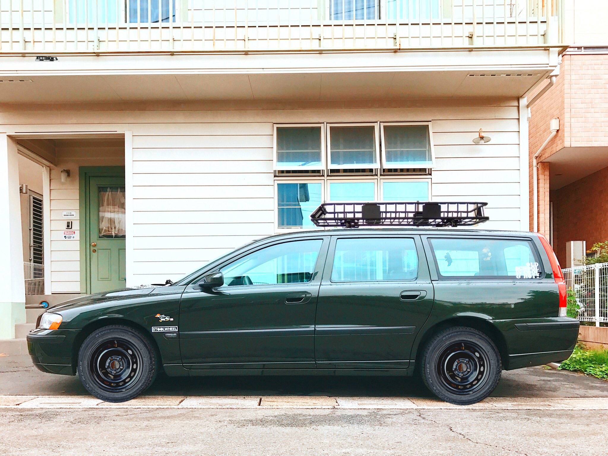 VOLVO ボルボ V70 純正 スチールホイール 鉄チン 鉄ホイール SB VOLVO