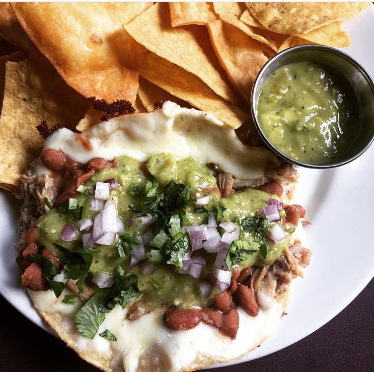 CarbDav's tweet photo. Wednesday Special~ Smoked Ghost Pepper Carnitas Crunch (not too spicy) https://t.co/BRxRZVG6w3