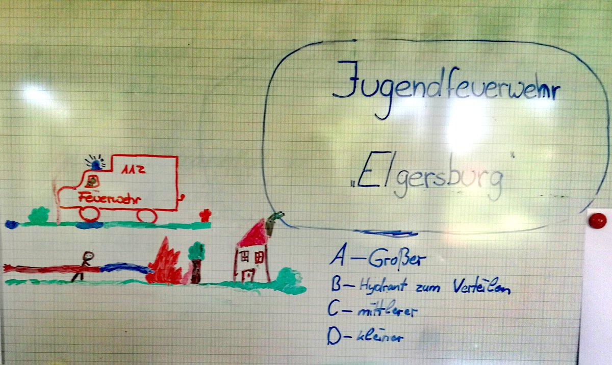 Vermächtnis unserer Löschzwerge am Whiteboard 🚒💨 #jugendfeuerwehr #firefighterkids #Malerei #art #Farbspiele