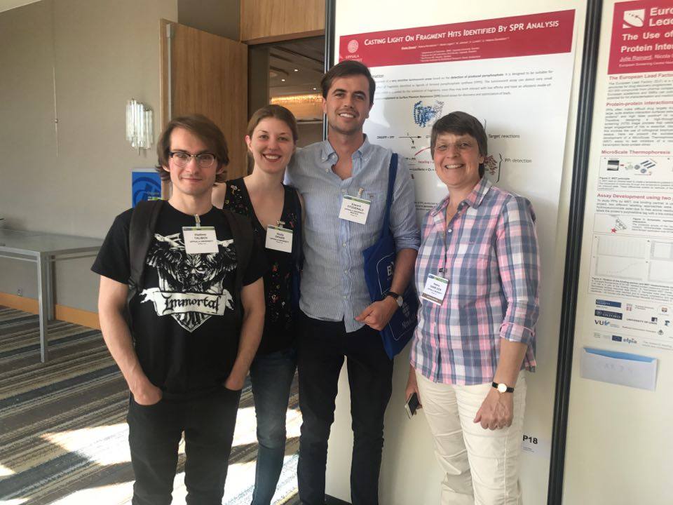 Aegis_ITN's tweet photo. NovAliX Conference 2017_ relax after poster session @novalix_pharma @UU_University @EU_H2020 #biophysic #drugdiscovery #AEGIS #MSCAA https://t.co/W3LSXL1fQ1