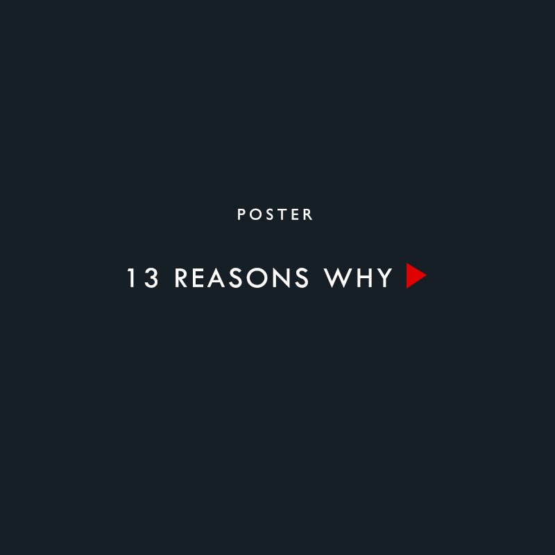 locomattive's tweet photo. É hoje! Tem novidade chegando na loja. Poster #13reasonswhy https://t.co/P88qYHlq4Y