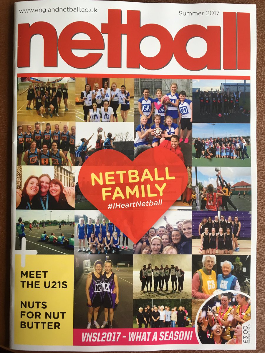 ENeditors's tweet photo. Your summer mag is out now! Let us know what you think at editor@englandnetball.co.uk #NetballFamily #IHeartNetball #VNSL2017 https://t.co/9kq7M3LsL3