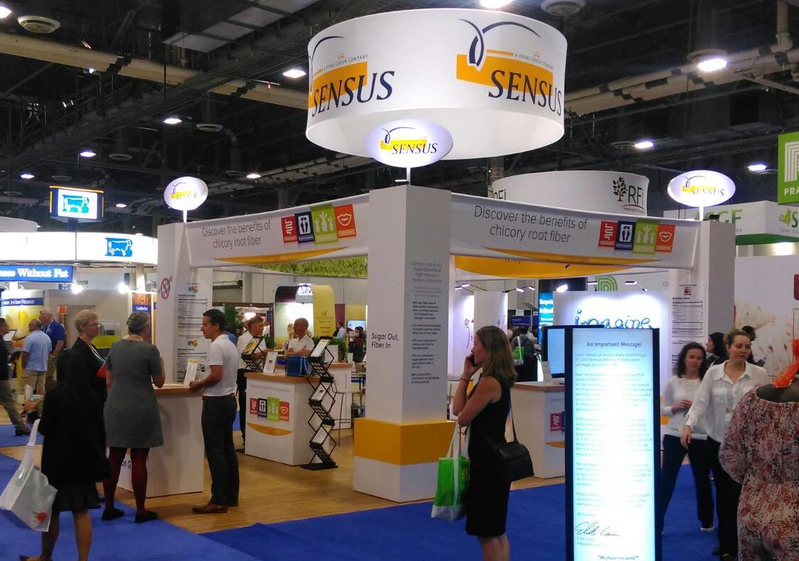 SensusFiber's tweet photo. Last day at @IFT in Last Vegas. Visit @SensusFiber booth 3262 to share ideas about #sugarreduction and #fiber https://t.co/Uc5vBFDVlu