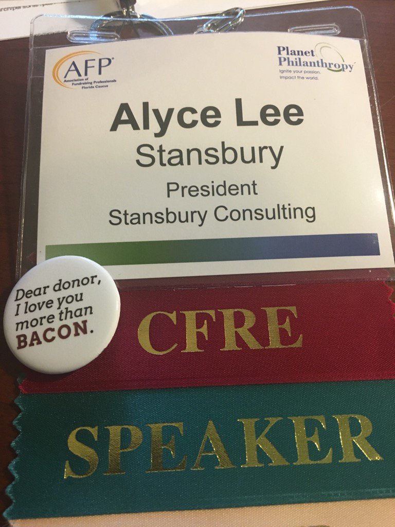 StansburyCFRE's tweet photo. Sorting thru all great take-always from #AFP17PP. Start planning NOW to attend next year! @AFPFL #fundraising https://t.co/BcoenC3Ai8