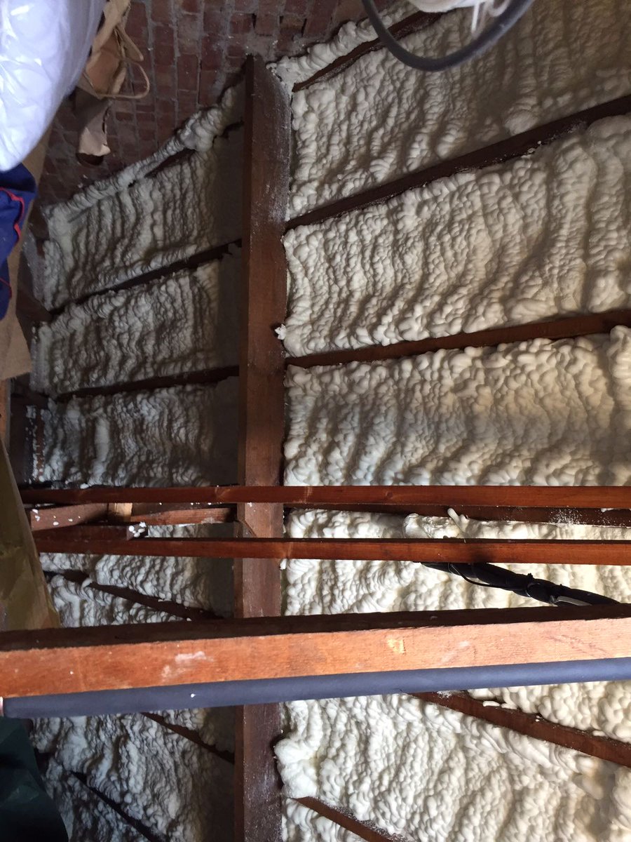 SealSixty's tweet photo. Another job done #sealsixty #sprayfoam #insulation https://t.co/XLUlwKnqL4