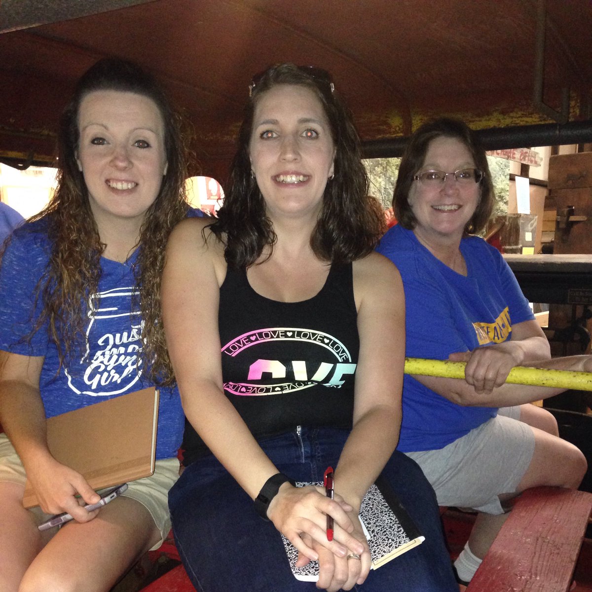 lescom27's tweet photo. The Morehead Railroad Museum. #MWPSI love these ladies. https://t.co/QpcOo4vxk7