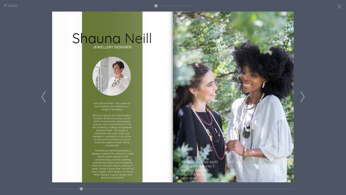 flipsnack's tweet image. A jewellery catalog made entirely with our design tool: flipsnack.com/ShaunaNeill/sh…   #ecatalogs #design #jewellery
