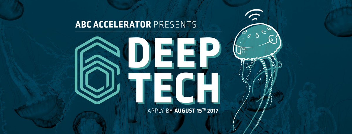 abc_accelerator's tweet image. Get ready to swim with the 🦈 - our 6th program Deep Tech is open for applications ⏩ goo.gl/ksCdbM #startups #accelerator #deeptech