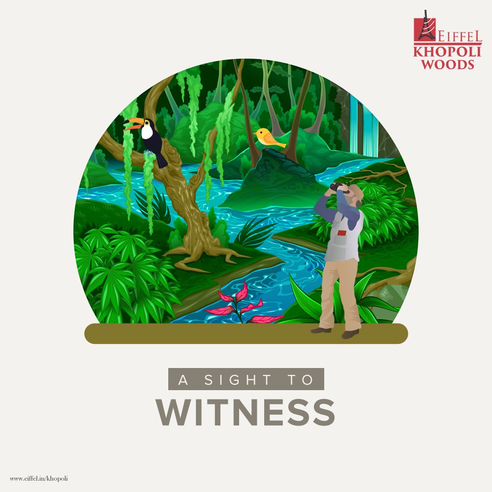 EiffelDeveloprs's tweet image. A heaven for bird lovers, #Karnala bird sanctuary is only 30Km away from #EiffelKhopoliWoods.
#Nature #Trips #Adventure #Journeys