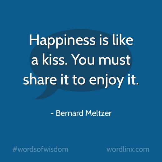 wordlinx's tweet photo. Happiness... #wordsofwisdom https://t.co/5m8TfAdDRg