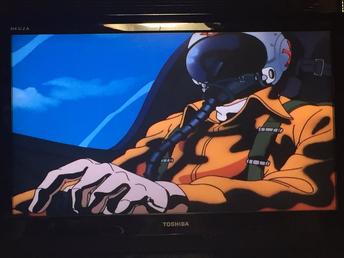 吉田正高 今宵のお伴は 劇場アニメ版 エリア 戦闘機のリアルな描写 暗く悲しいストーリー どこか洒脱な台詞まわしなど 見所満載の名作ですな そして Mioさんの歌う 悲しみのdestiny も名曲だ