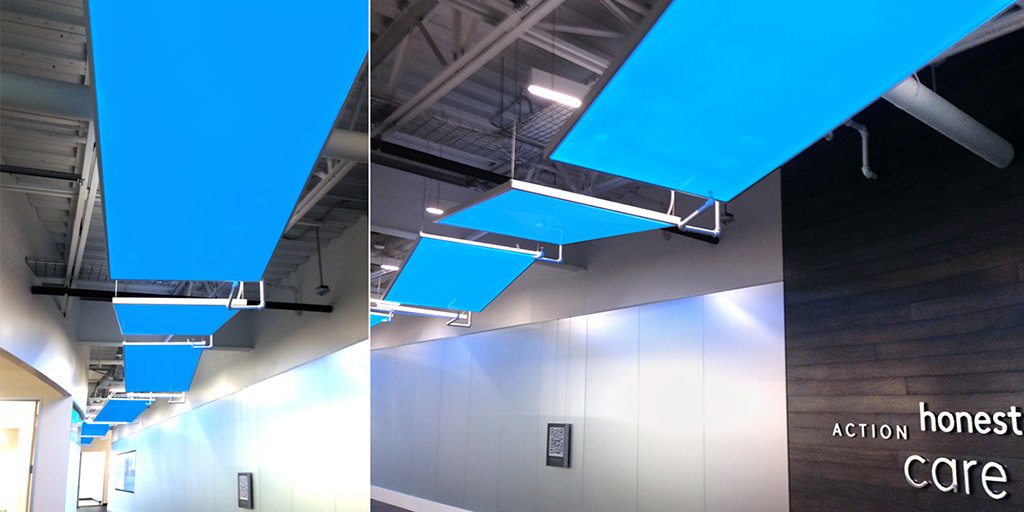 eoslightpanels's tweet image. ✨NextEV Headquarters San Jose, CA ✨ 48”  x 96”  Oversize Basic LightPanel™ System #EOSLightPanelSystems #Business #Innovative