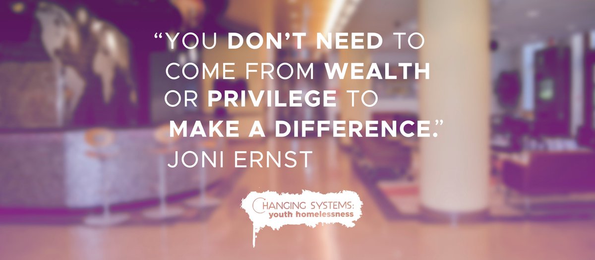BrownSSDL's tweet photo. "You don't need to come from wealth or privilege to make a difference." Joni Ernst. #changingsystems2017 #quoteoftheday https://t.co/qCNvTwaeNp