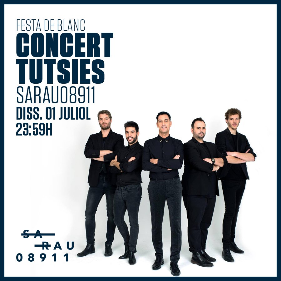 No me digas que tienes un plan mejor para el sábado PORQUE NO HAY PLAN MEJOR
Festa De Blanc en <a href="/Sarau08911/">Sarau08911</a> 
+ info: bit.ly/Sarau08911TheT…