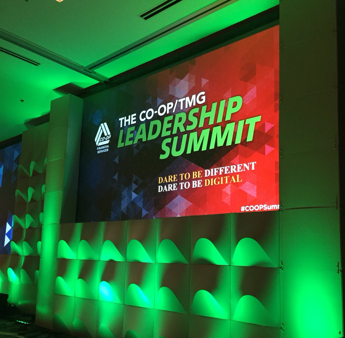 DrRomie's tweet photo. RT if you are joining us this AM #COOPSummit @COOPFS - I'm discussing #mindful leadership to dare you to be different https://t.co/30h21nww6p