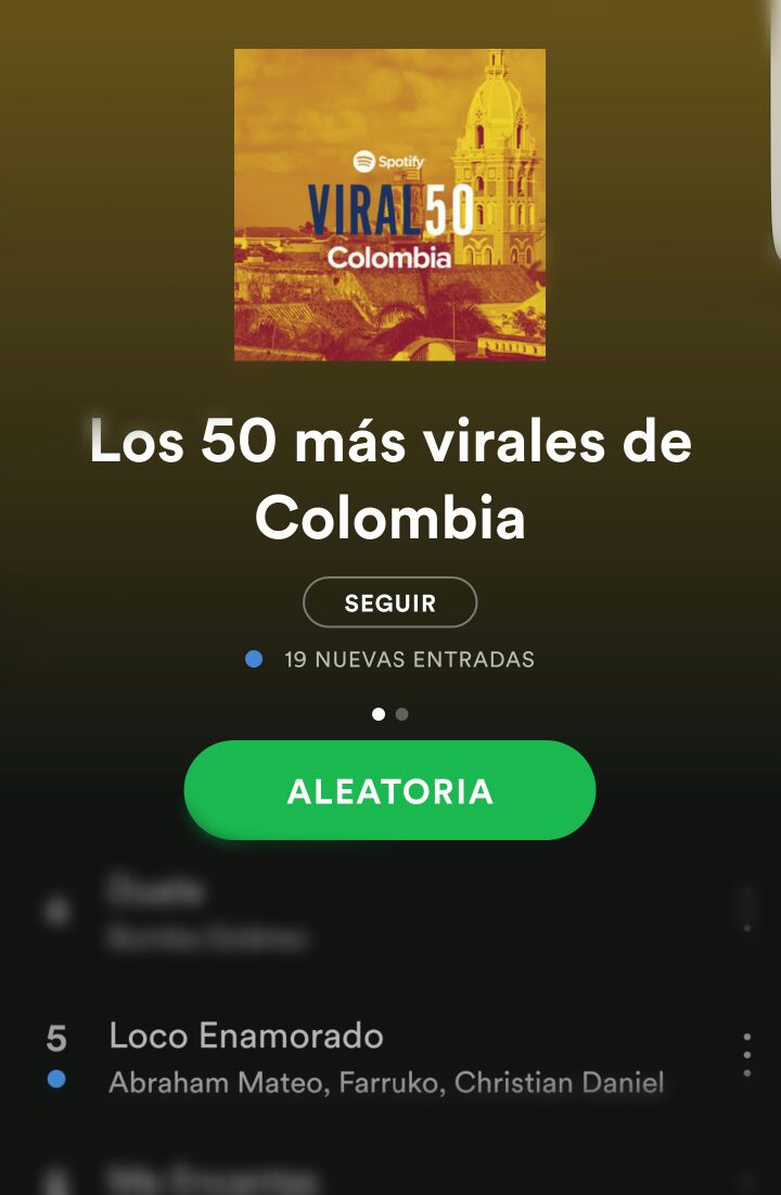 AbrahamMateoCol's tweet photo. Hey #Abrahamers! #LocoEnamorado @AbrahamMateo ft. Farruko &amp; Christian Daniel entra a la lista #Top50Global de #Spotify. N°5 Colombia. https://t.co/juGTkUX18k