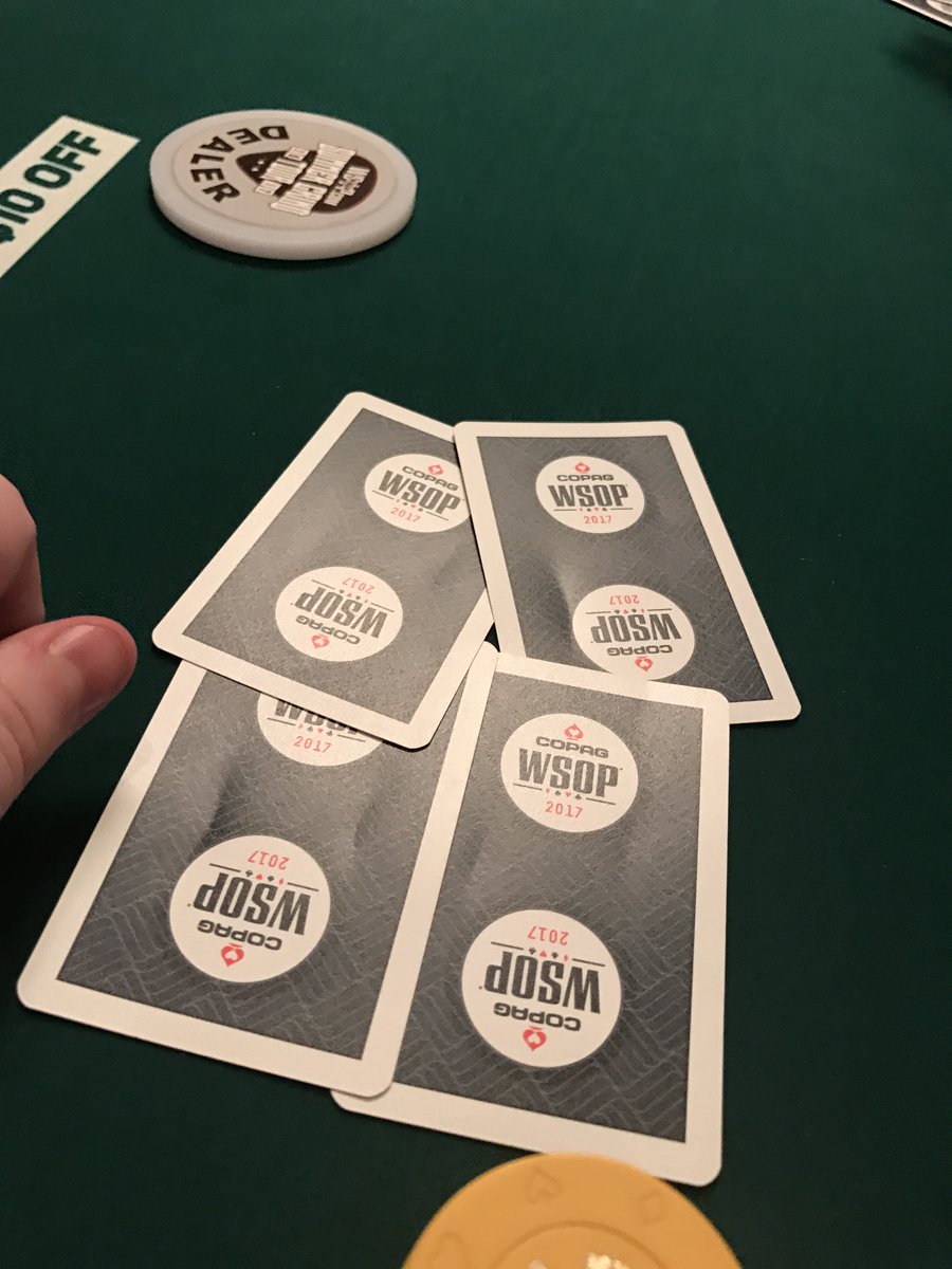Bad Cards <a href="/WSOP/">WSOP - World Series of Poker</a>
Week 1: Mistakes happen, no problem.
Week 2: Come on already.
Week 3: Completely unacceptable.
Week 4: Are u FKN kidding me!