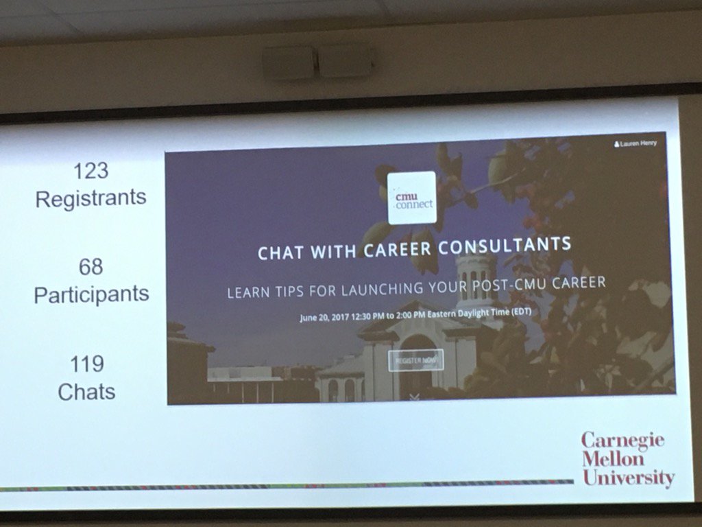 #highermentorship <a href="/CarnegieMellon/">Carnegie Mellon University</a> thanking #laurenhenry sharing virtual mentoring platform at Roundtable <a href="/Carleton_U/">Carleton University</a>