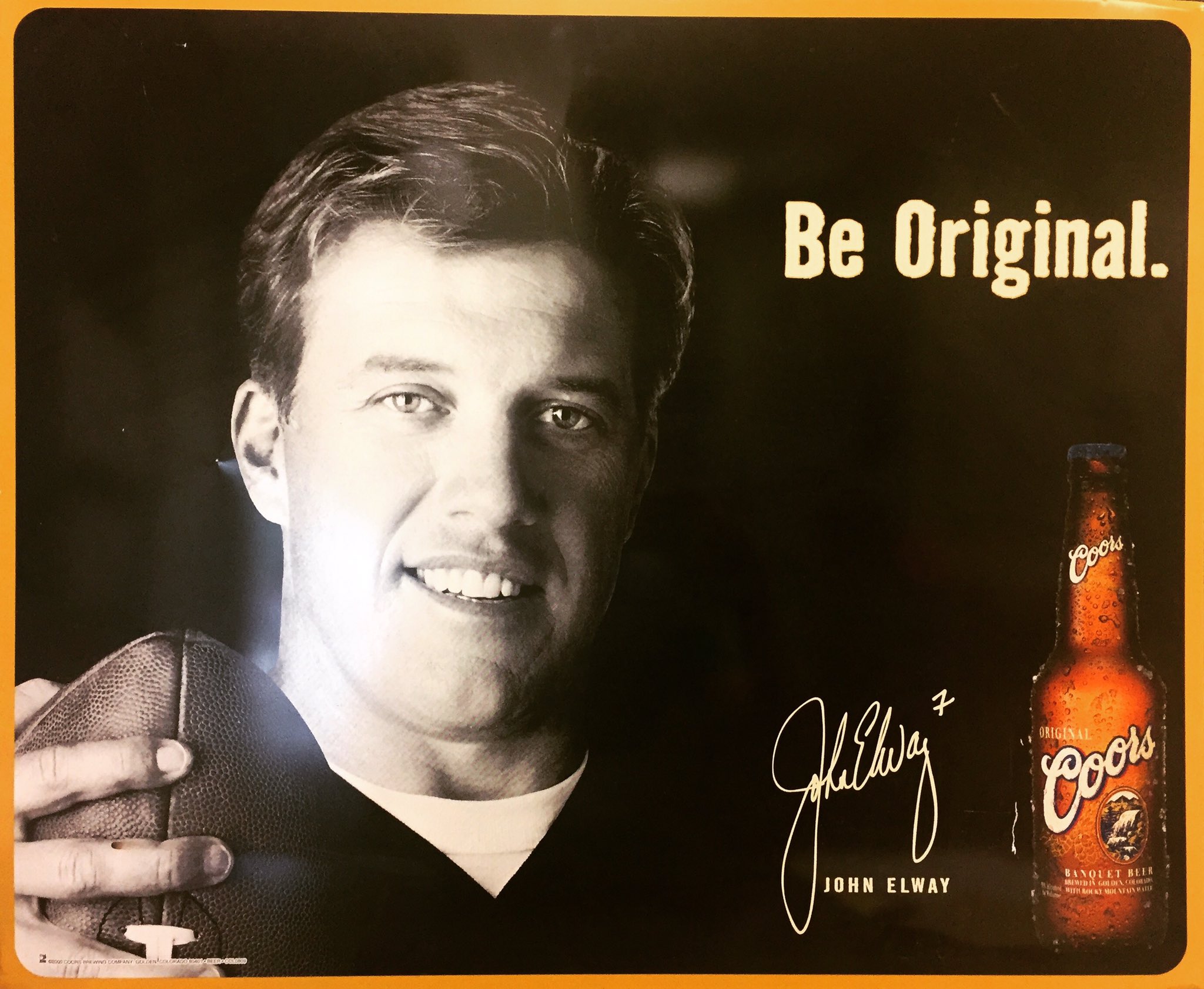 Happy birthday to John Elway. However you celebrate today, be original. 