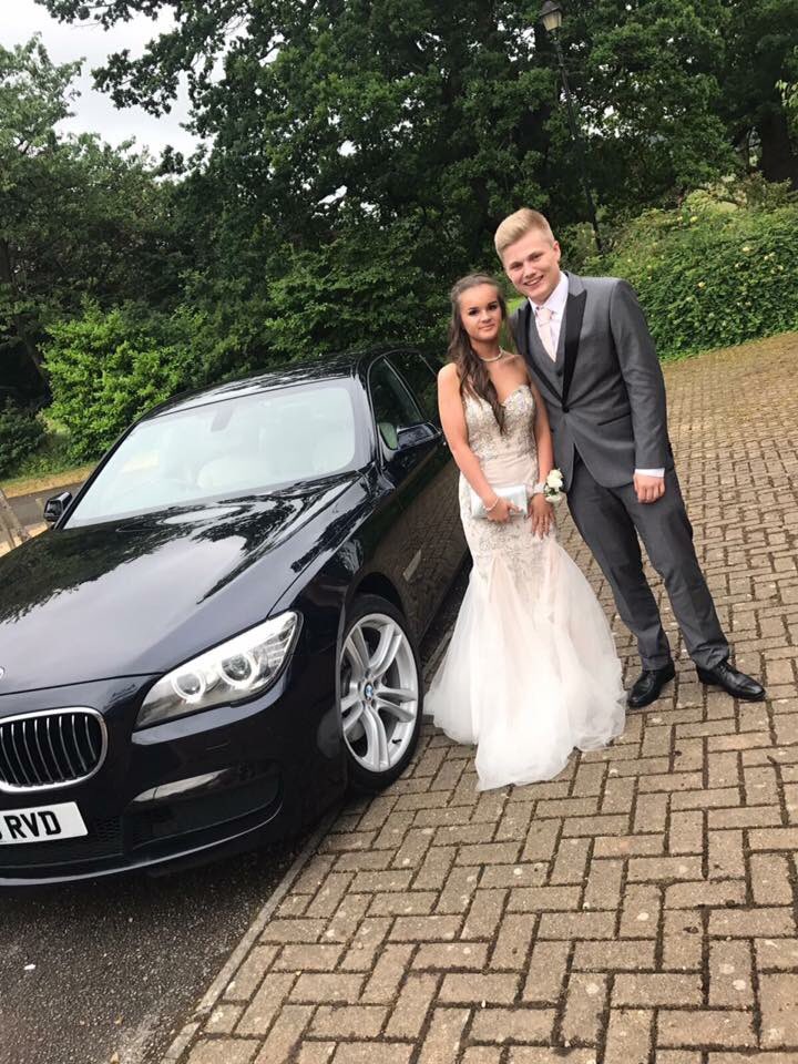 A real pleasure to drive these two <a href="/AGS_Y11/">Acklam Grange</a> students to their Prom yesterday after Chloe won the attendance competition. #ChauffeurDriven