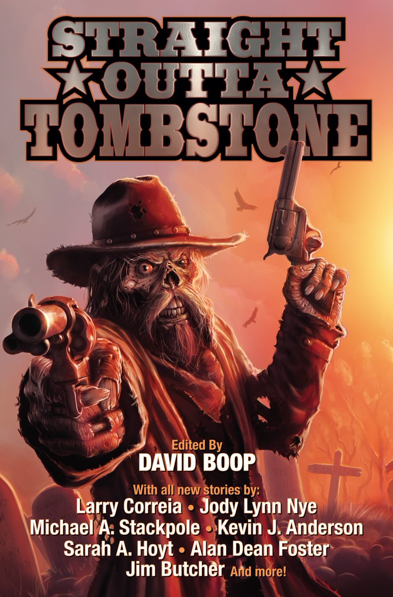 david_boop's tweet photo. @BaenBooks Why Preorder SOT? @TheKJA's Dan Shamble has a showdown at High Midnight! #weirdwesterns #danshamble https://t.co/0dsRHZMVij https://t.co/kWDBSLFtAJ